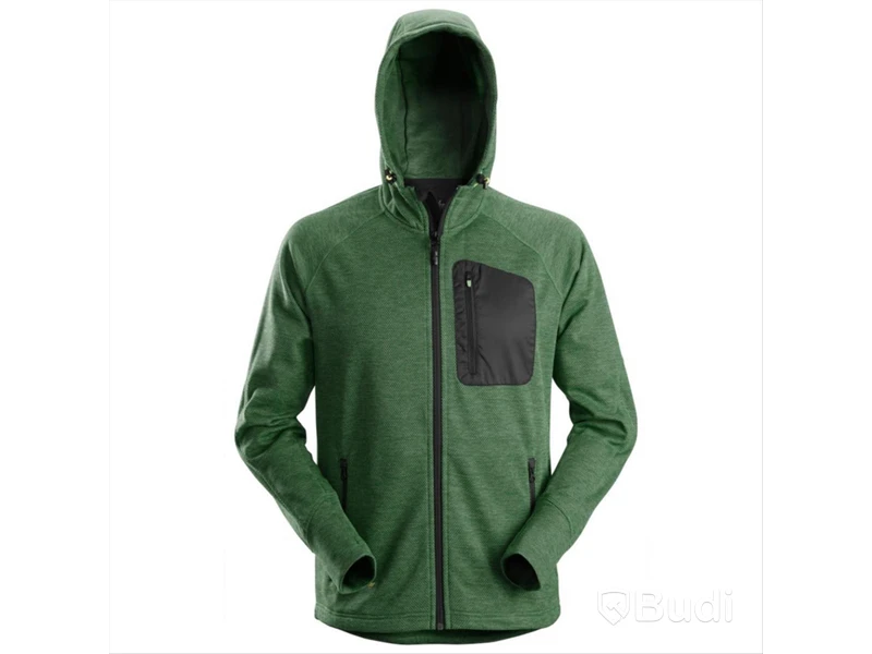 HUVTRÖJA SNICKERS, 8041 GRÖN/SVART, STL. 2XL