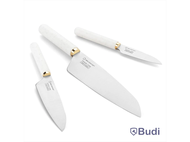 Knivset 3-delar Bon Centuri, Marble white