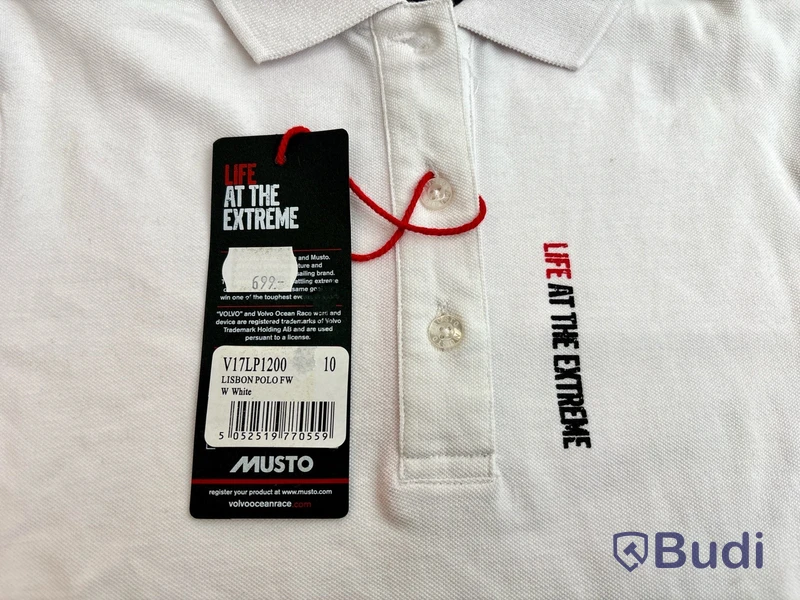 4 st. Pikétröjor, Musto, dam, olika modeller, stl. 38