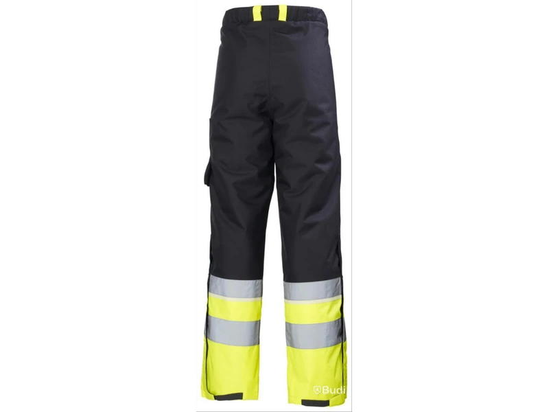 VINTERBYXA HELLY HANSEN, 71455-369 UC-ME, SVART/GUL VARSEL KL1, STL. 2XL