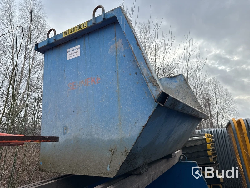 Internbehållare 3000Liter Stora BM fästet