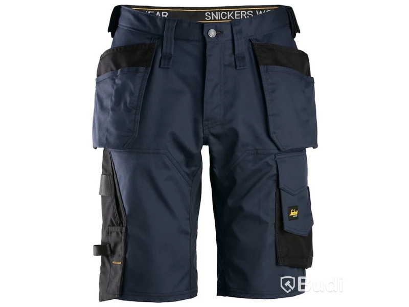 Shorts SNICKERS WORKWEAR 6151 AllroundWork, stl. 54, marin/svart