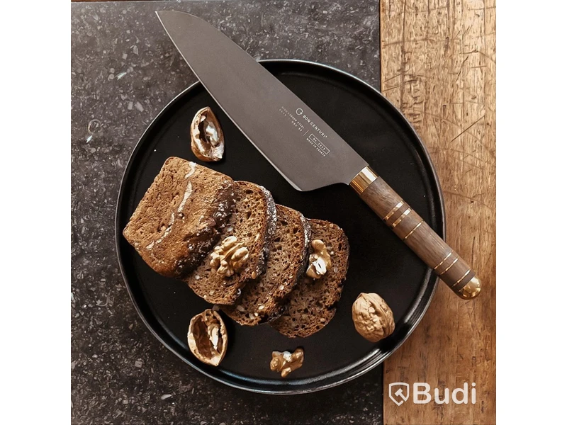 2 st. Kockkniv Bon Centuri Chefs Knife, 20 cm, Walnut Wood