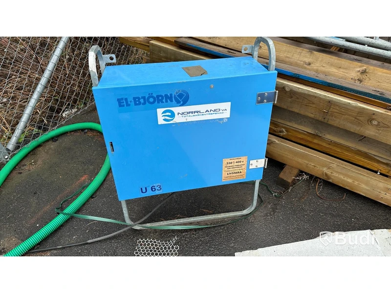 Elskåp U63 ELBJÖRN  63 Ampere