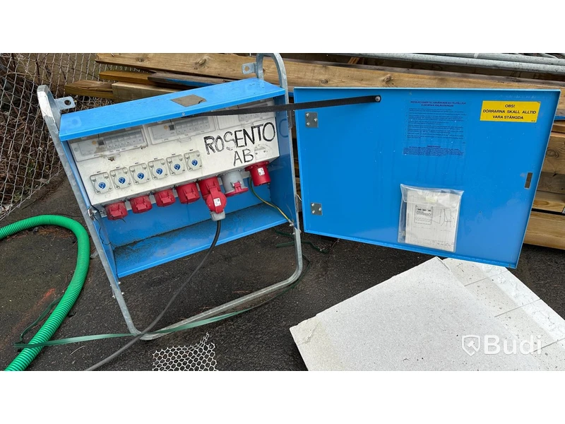 Elskåp U63 ELBJÖRN  63 Ampere