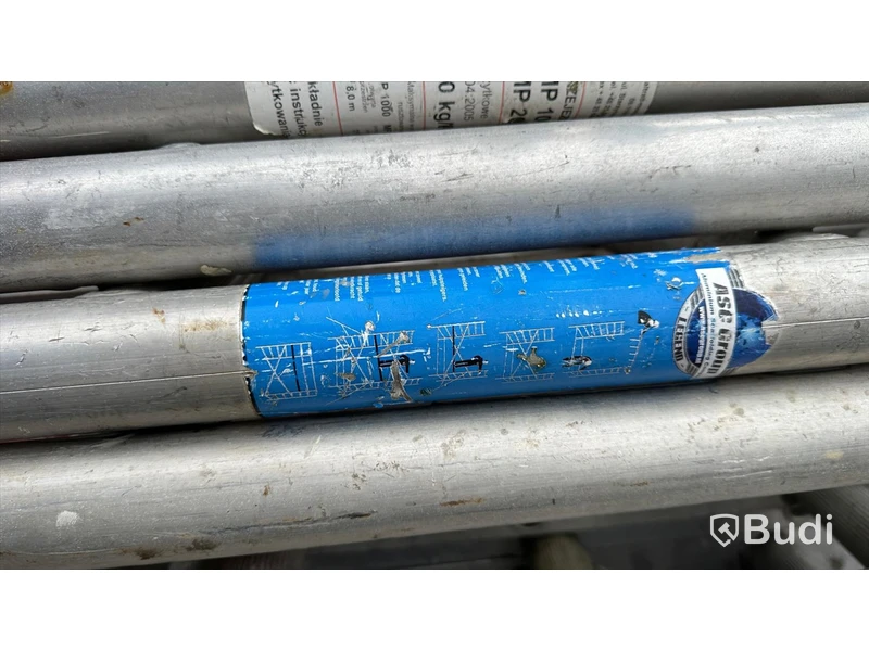 Stälning diverse aluminium olika fabrikat =Altrad, ASC Group, troligen zipup,