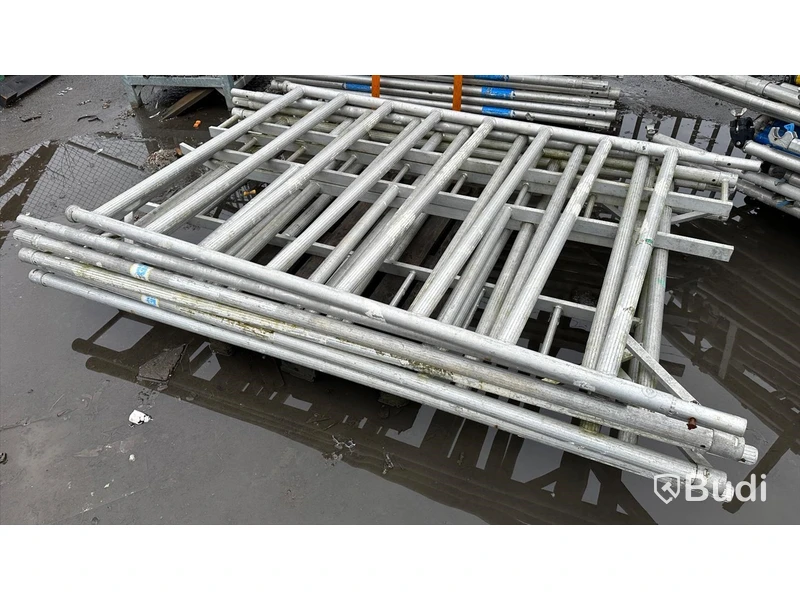 Stälning diverse aluminium olika fabrikat =Altrad, ASC Group, troligen zipup,