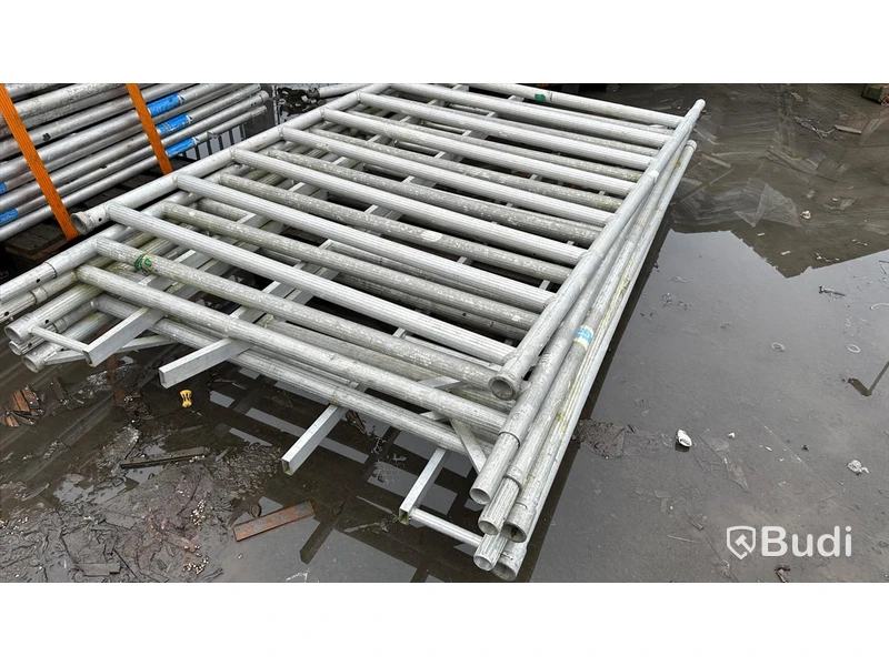 Stälning diverse aluminium olika fabrikat =Altrad, ASC Group, troligen zipup,