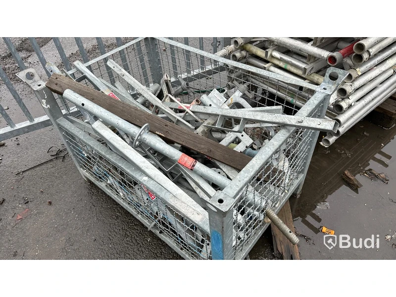Stälning diverse aluminium olika fabrikat =Altrad, ASC Group, troligen zipup,