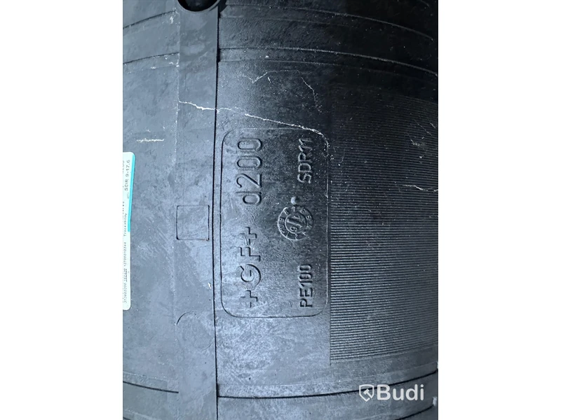 Plast Svetskoppling +GF+ D200 muffar, böjar mm