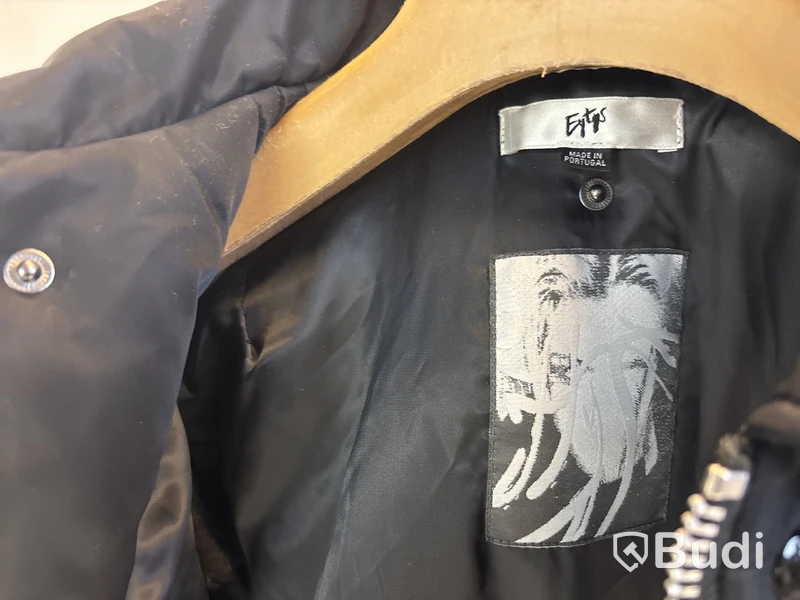Vinterjacka Eytys Unisex, svart, stl. dam XS/herr XXS