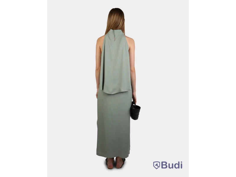 Kjol Nathalie Schuterman, Poem Draped skirt sage, stl. 42