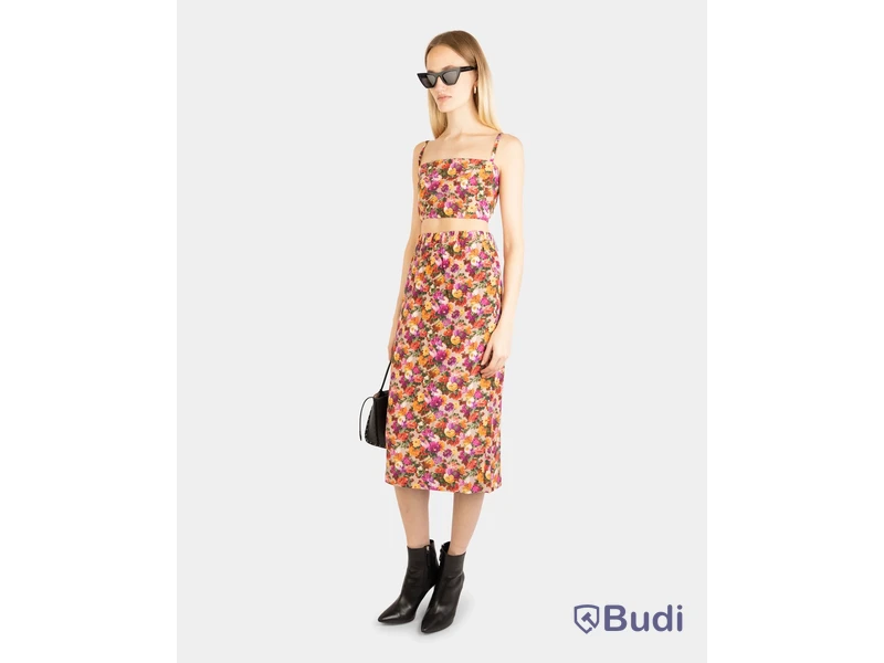 Top Nathalie Schuterman, Maja silk top bloom, stl. M