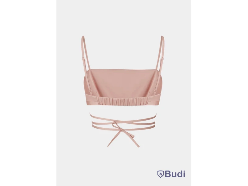 Top Nathalie Schuterman, Satin Bra Top Pink, stl. L