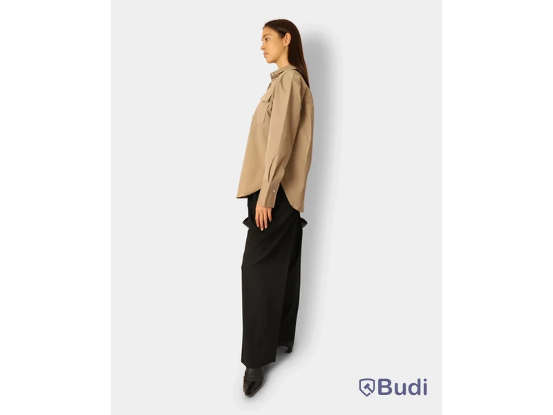 Skjorta Nathalie Schuterman, Mathilde Shirt With Pockets Beige, stl. 36