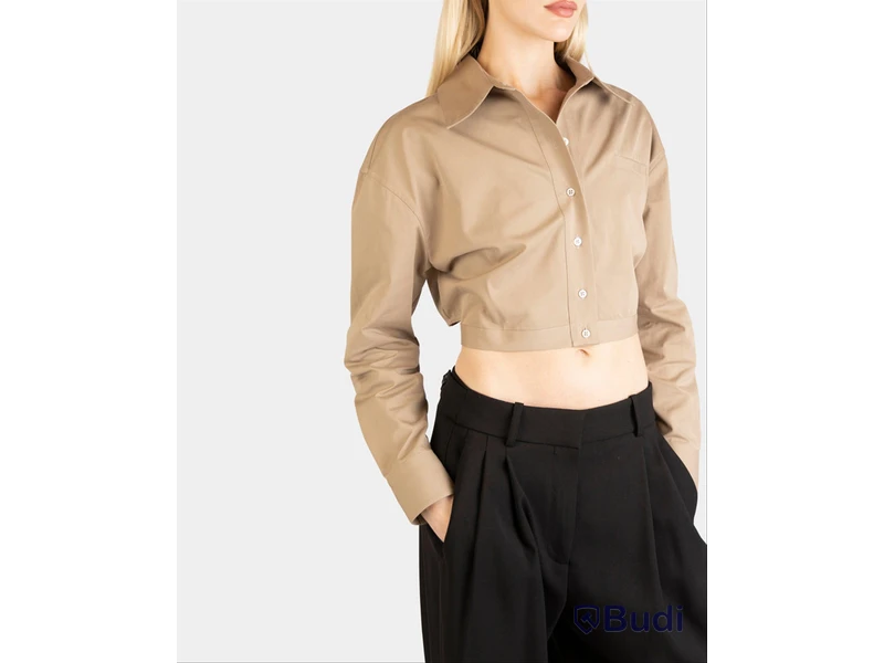 Skjorta Nathalie Schuterman, Kim shirt beige, stl. S