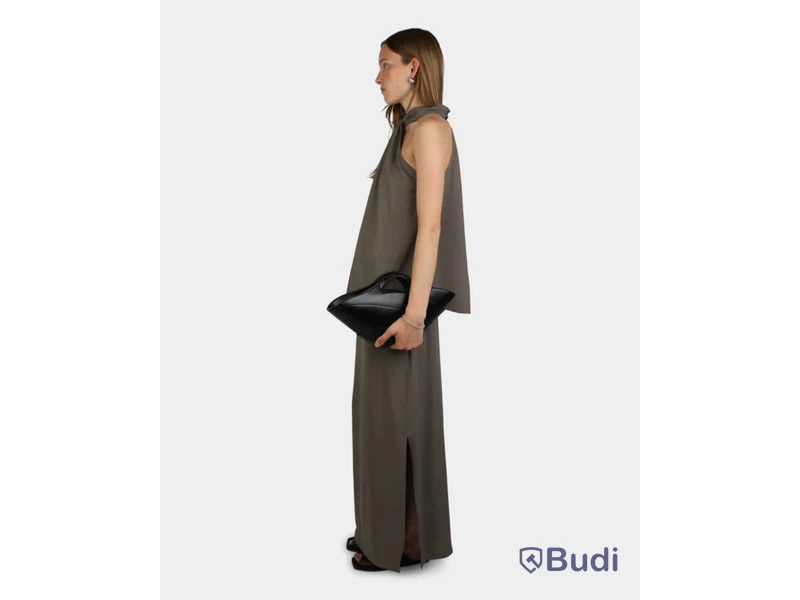 Top Nathalie Schuterman, Beate halterneck top taupe, stl. 40