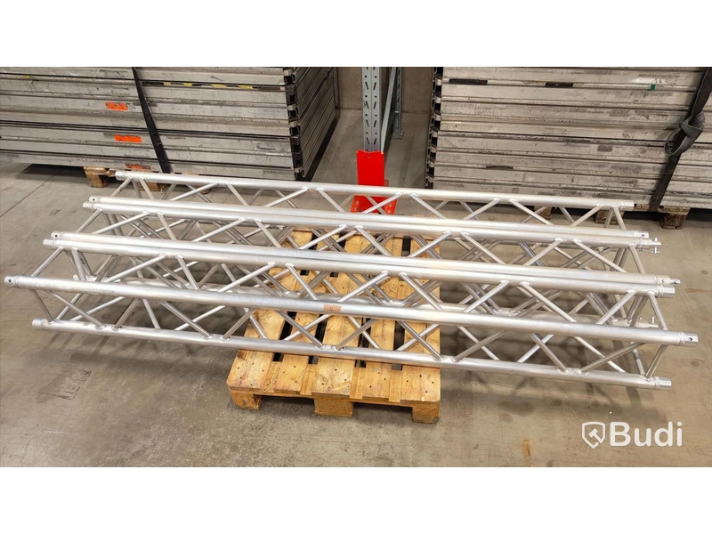 3 st, 2,5 m truss, "30-typ", silver.