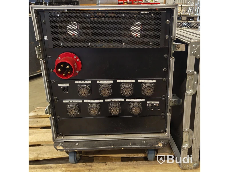 1 st, dimmerrack, Lite-Puter DX626, PDU.