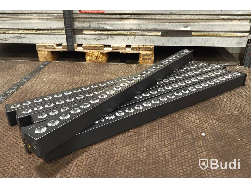 6 st, QTX C-Bar, 24 x 3w RGB 3-in-1, 80w.
