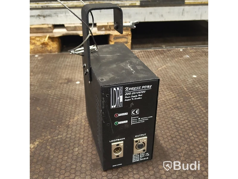 4st, LDR Xpress 18, scroller, med trafo & kablar.