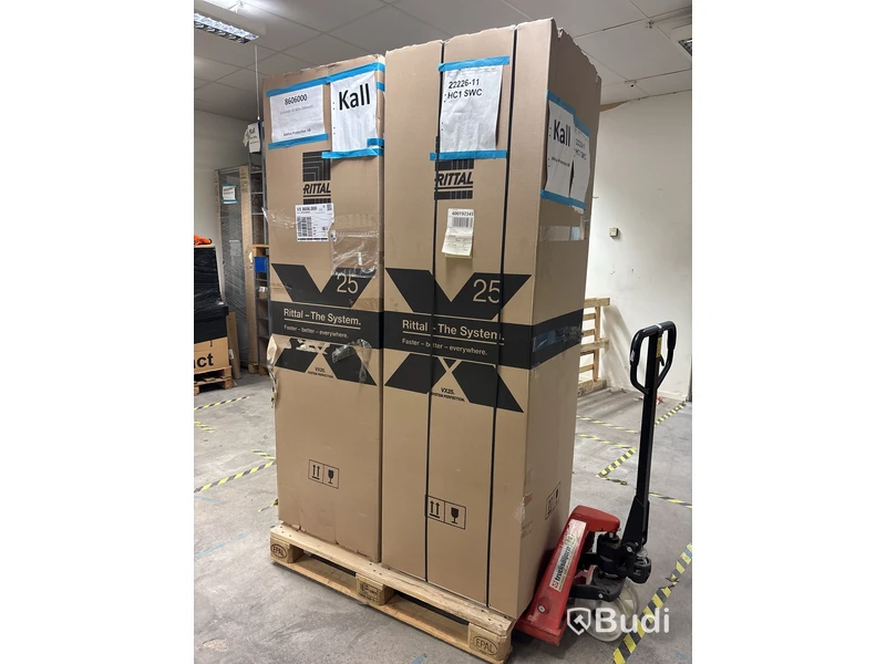 1 st Nytt golvskåp Rittal VX25 | 600x2000x600 mm