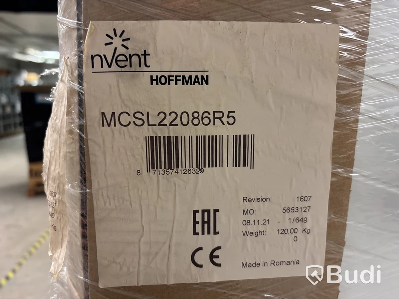 1 st Nytt kombinerbart golvskåp Nvent Hoffman  MCSL22086R5 | 800x2000x600 mm