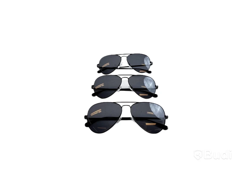3 st. Solglasögon Nathalie Schuterman, Aviator sunglasses black