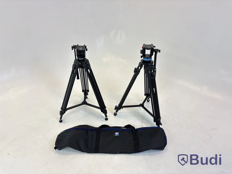 2 st. Videostativ Sirui SH15 och Benro KH25