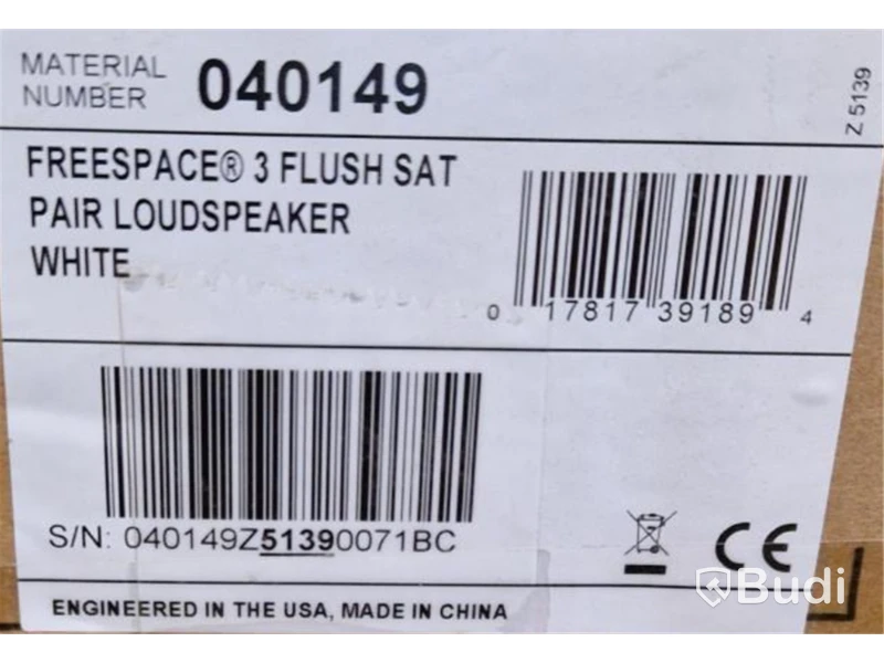 Bose Freespace 3F Satellithögtalare, Nya i kartong 2-pack