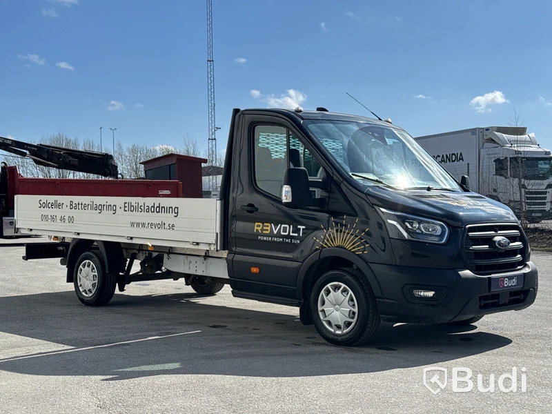 Flakbil Ford Transit 350 -2022 | Chassi Cab | 2.0 | EcoBlue SelectShift | 170hk | Helfolierad
