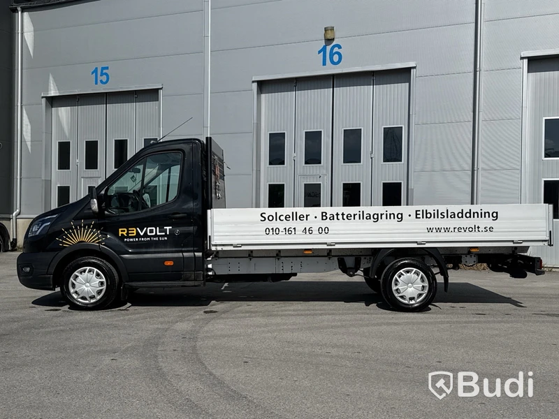 Flakbil Ford Transit 350 -2022 | Chassi Cab | 2.0 | EcoBlue SelectShift | 170hk | Helfolierad