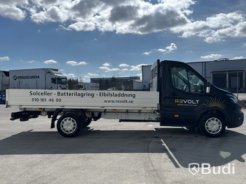 Flakbil Ford Transit 350 -2022 | Chassi Cab | 2.0 | EcoBlue SelectShift | 170hk | Helfolierad