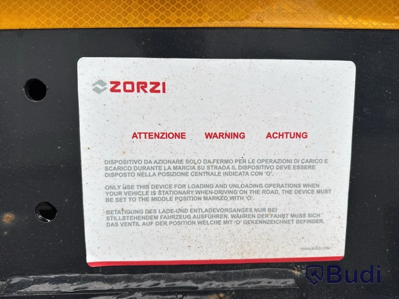 Schakttrailer Zorzi 36S075PRS -2020