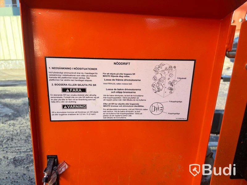 Saxlift Snorkel S2770RTE Litium -2021 | Nybesiktigad!
