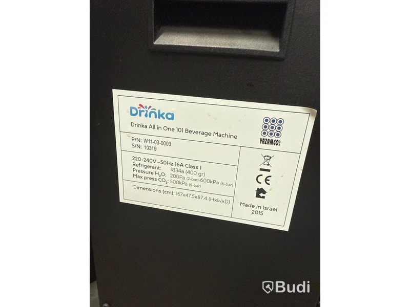 Kaffe- och läskautomat, DRINKA
