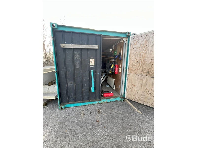 Container 20 fot full med elcentraler, kablar, stegar, mm