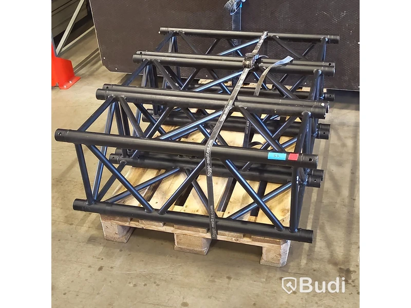 3 st, 1 m truss, "40-typ", svart,