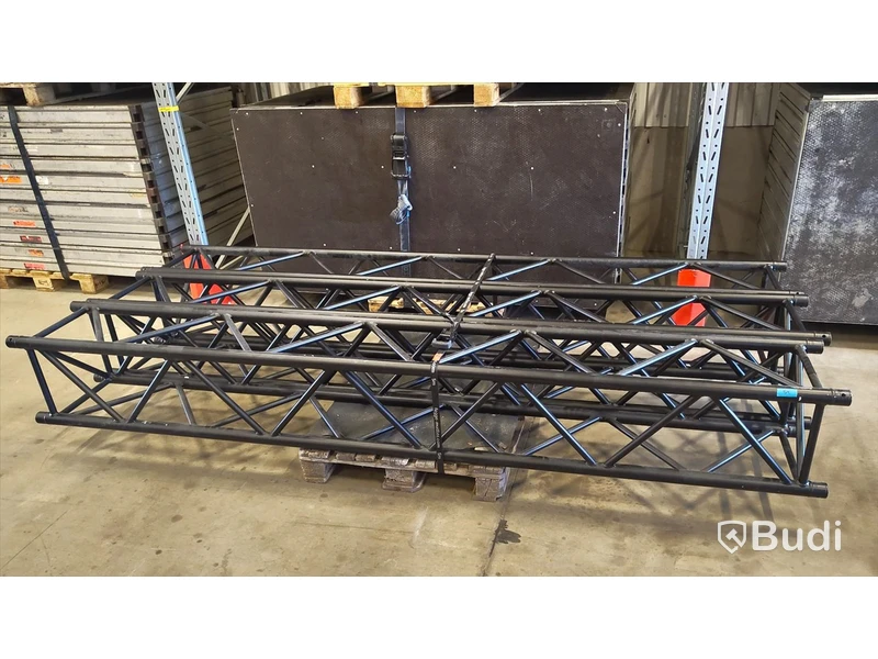 3 st, 3 m truss, "40-typ", svart,