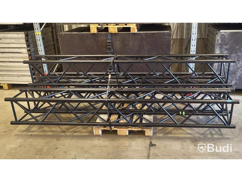 4 st, 3 m truss, "40-typ", svart,