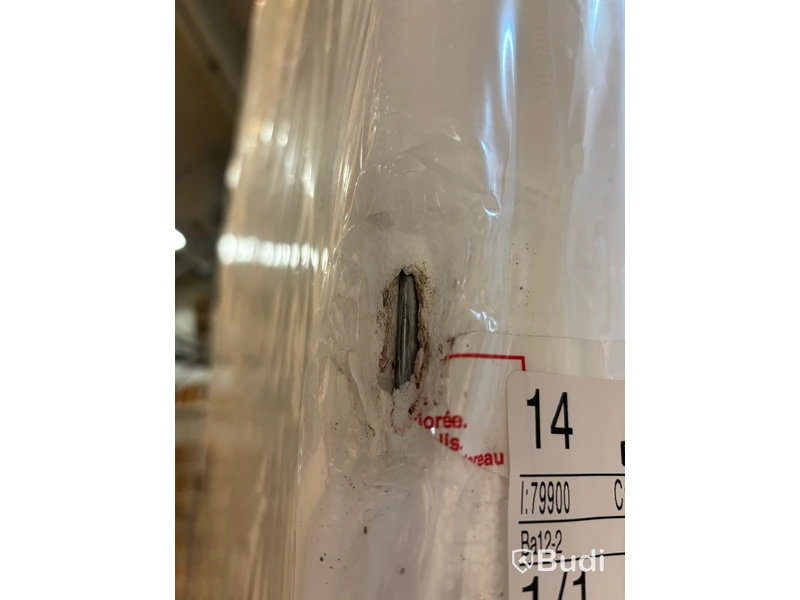 Skjutdörr Regalux, vit/ljusgrå, 2-pack