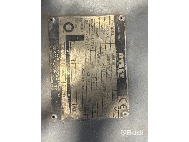 Motviktstruck Atlet G1N1L20T 2512h