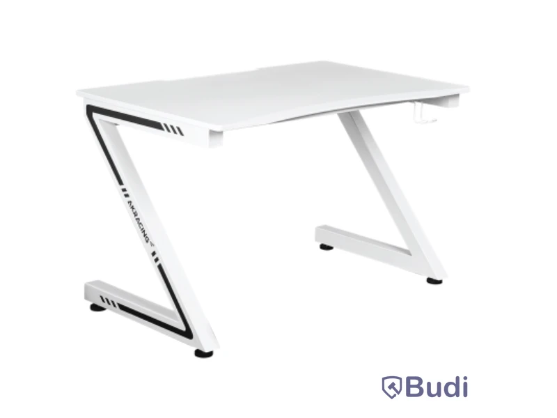Skrivbord / Gamingbord Sierra AKRacing, vit