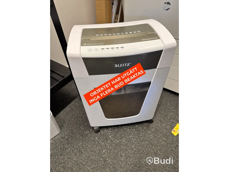 Dokumentförstörare, Leitz IQ Office Pro P6+
