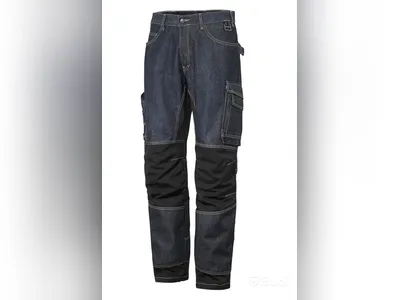 Jeans Björnkläder, Nordiv stretch bom, stl. 44, denim