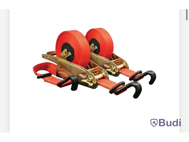 2 st. SPÄNNBAND QUICKLOADER RETRACTABLE 5M 2000KG 2-PACK