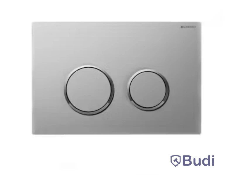 Spolknapp Geberit Omega 20 Matt/Blankförkromad