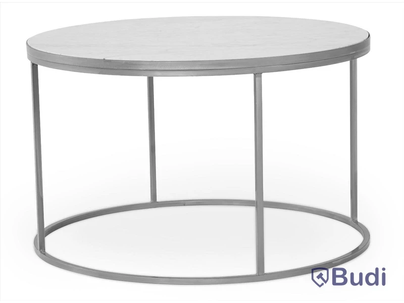 11 st. underrede Bergen, diameter 86 cm, höjd 51 cm, metall klarlack, toppskiva saknas