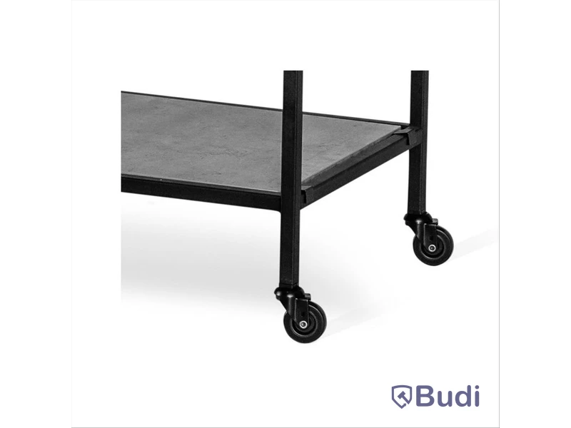 283 st. 2-pack hjul, Steel, svart, plast