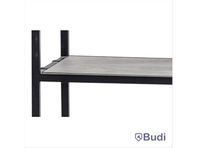 111 st. hyllplan, Steel, 49x35 cm, betonglaminat